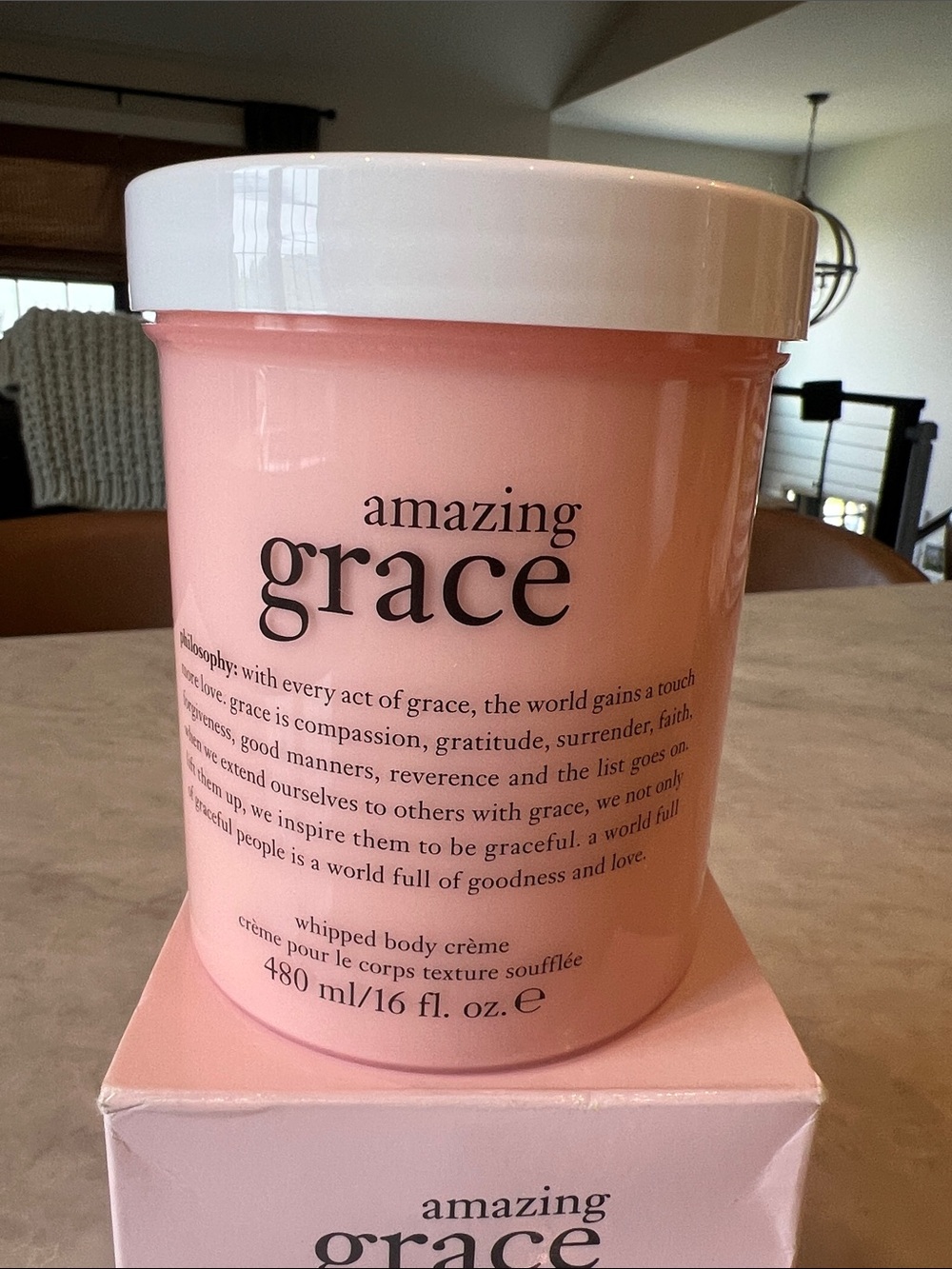 Philosophy Amazing Grace Whipped Body Crème — Soft Pink - Picture 3 of 4